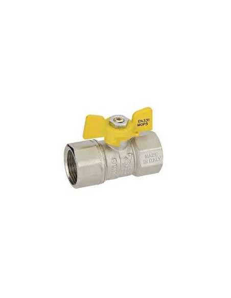 VALVOLA A SFERA A FARFAL. PER GAS DA 3/4 FF S1227N35