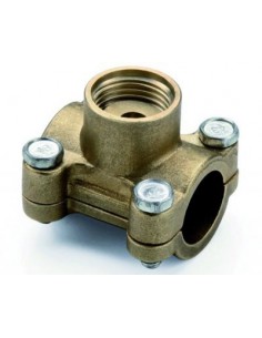 PRESA RAPIDA D'ACQUA OTTONE P/TUBO Ø 3/4 2