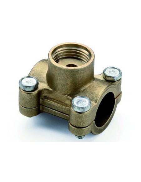 PRESA RAPIDA D'ACQUA OTTONE P/TUBO Ø 3/4