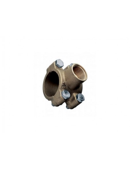 PRESA RAPIDA D'ACQUA OTTONE P/TUBO Ø 1"
